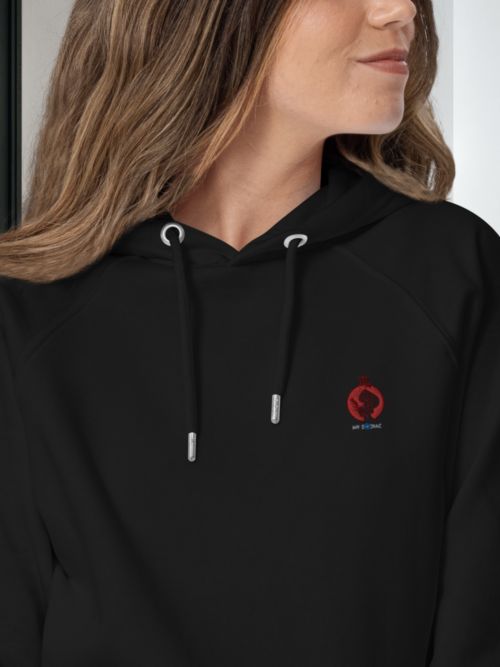 Sweat à capuche écologique Raglan